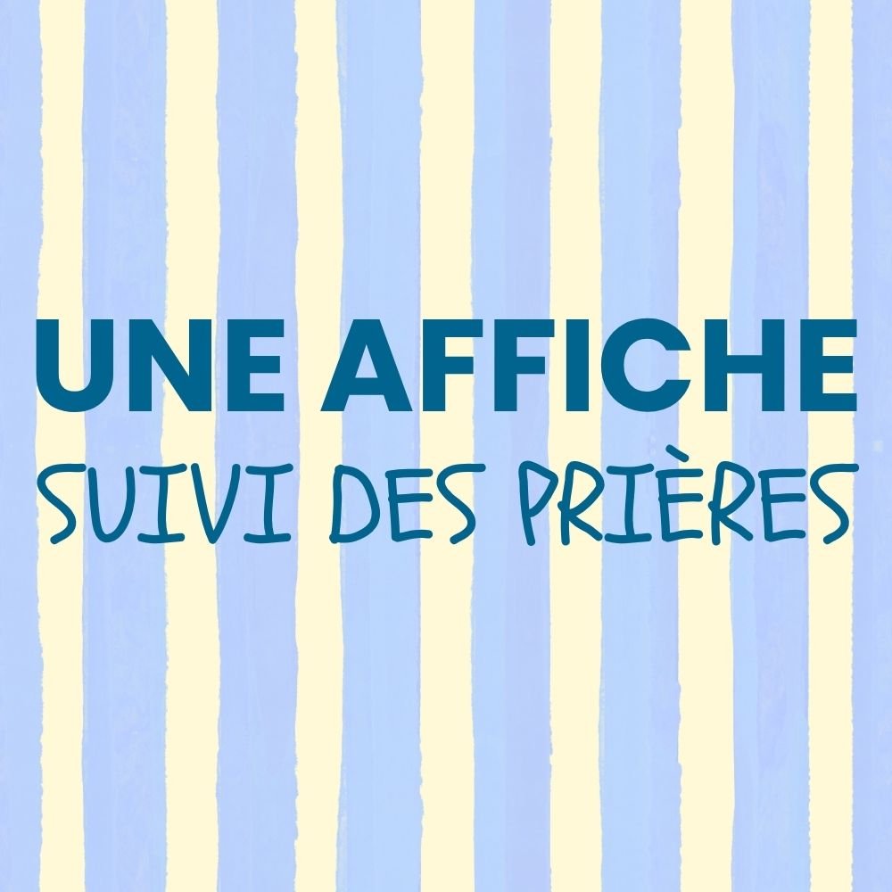 FICHE DES ETAPES DE LA PRIERE