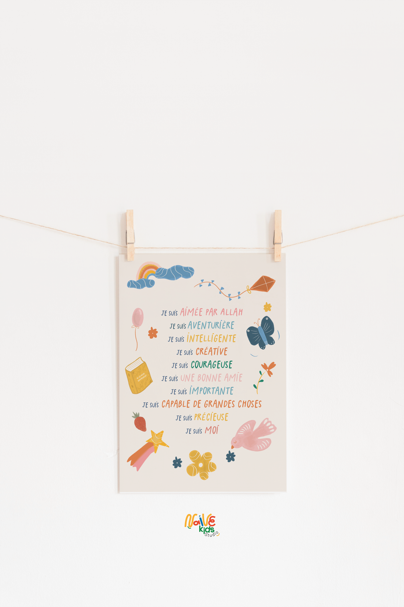 Affiche d'affirmations positives – Image 2