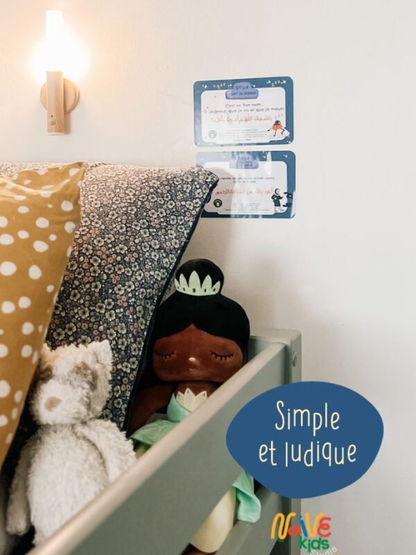 Cartes d'invocations autocollantes pour enfants