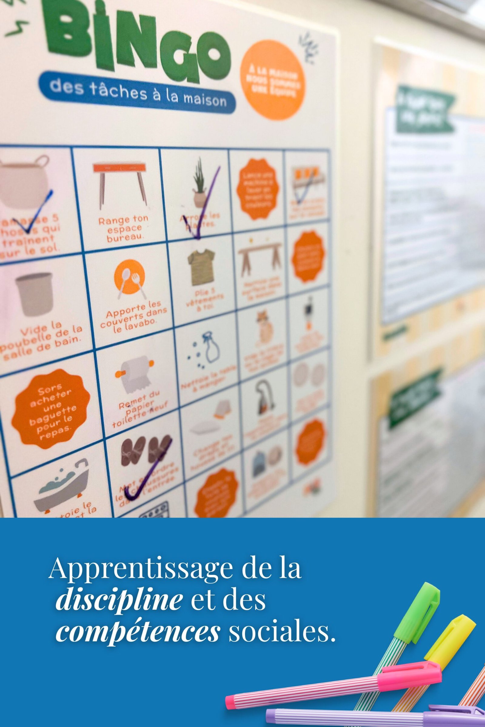 Duo Planner & Bingo des tâches - Kit autonomie enfant – Image 5