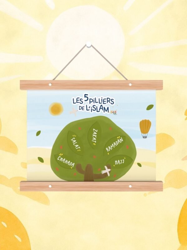 Poster des 5 pilliers de l'Islam